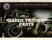 Tablet Screenshot of britishbikebits.com